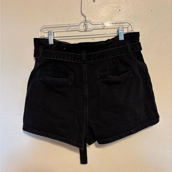 American Eagle Outfitters High Waist Black Denim Shorts - Picture 10 of 10